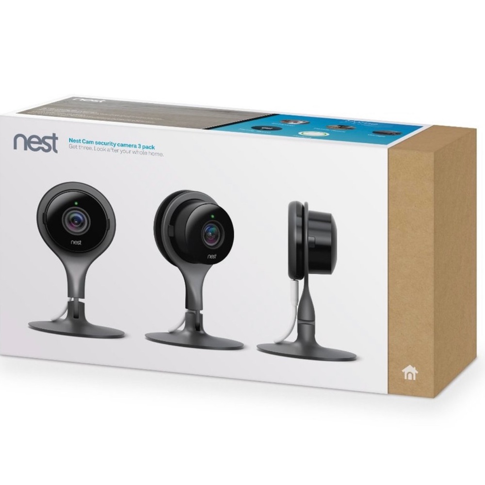 Nest Cam Indoor 3 Pack “Brand New”